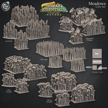 Meadows and Countryside Terrain - Core Set